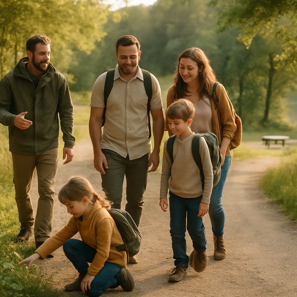 Familienfreundliche Wanderungen in der Natur mit Attica Camping entdecken